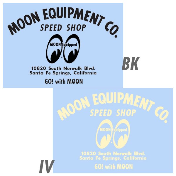 MOON EQUIPMENT SPEED SHOP DECAL ムーン イクイップメント スピード