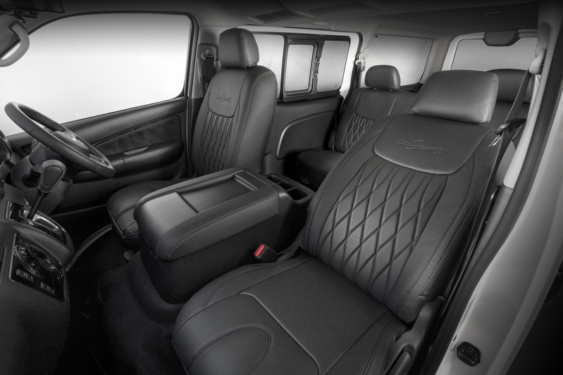 プレミアムシートカバー Black Stitch ［フロント＆セカンド］ OCS02KC