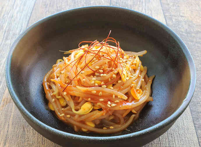 ピリ辛大豆もやし(業務用商品使用) | おすすめレシピ | モランボン