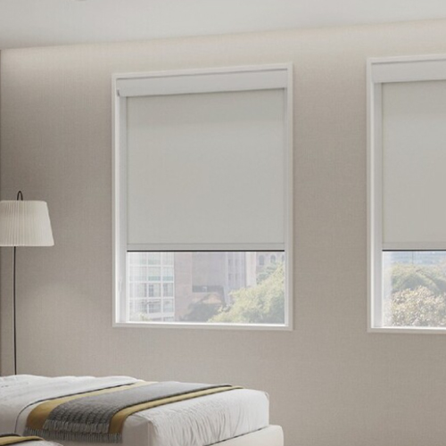 ラルク 遮光モヘアガイドレール タチカワブラインド｜ロールスクリーン