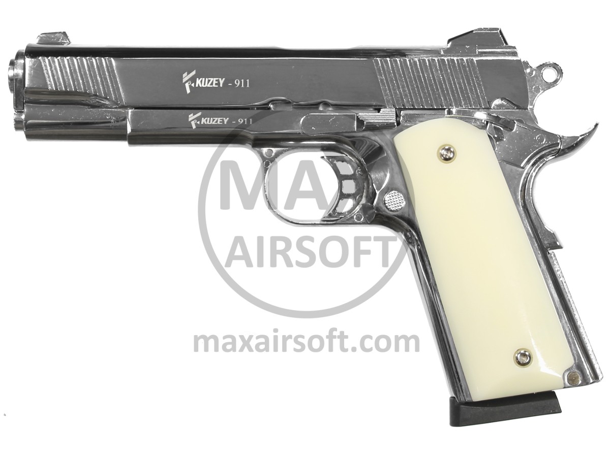 Kuzey 911 Schreckschusspistole Chrom 1911 9mm P.A.K.