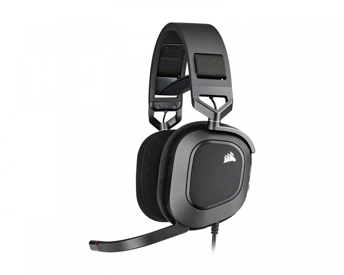 Corsair HS80 RGB USB Gaming Headset 7.1 - Carbon - MaxGaming.com