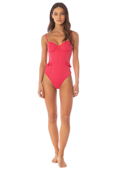 Maaji Cherry Crush Bree Cheeky Cut Underwire One Piece