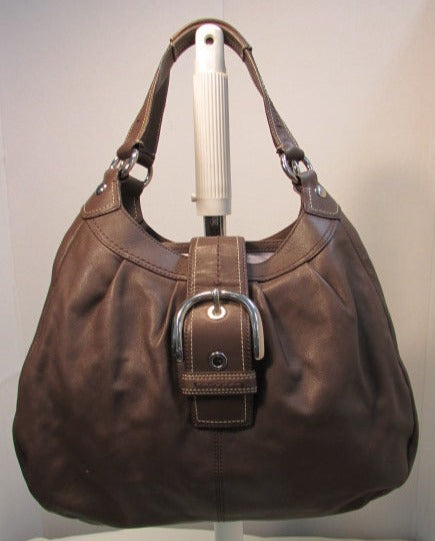 Coach Lynn SOHO Brown Soft Leather Hobo Bag – MA & PAS TREASURES