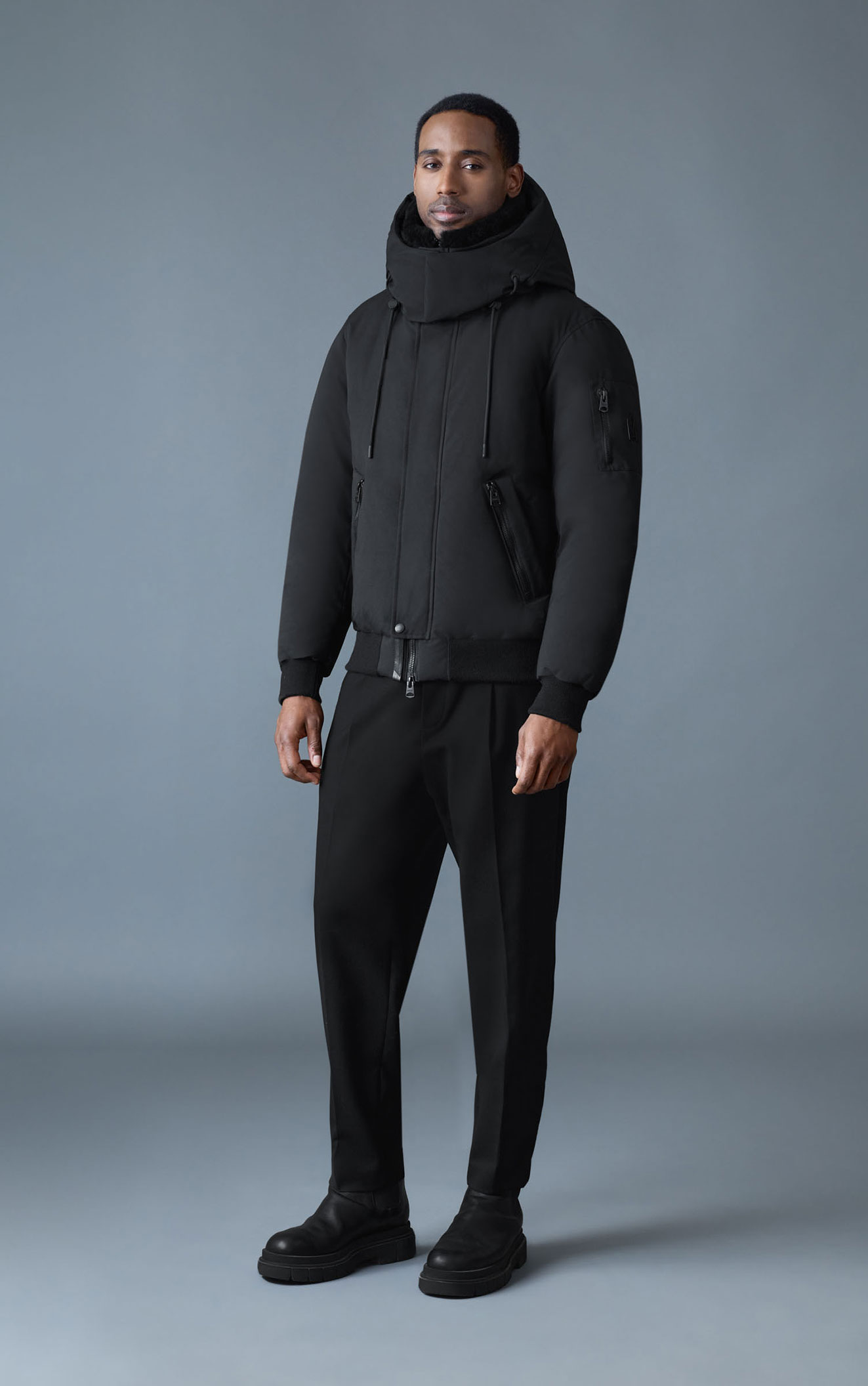 Mackageマッカージュ/Jay Shearling-Lined Jacket Mackageマッカージュ