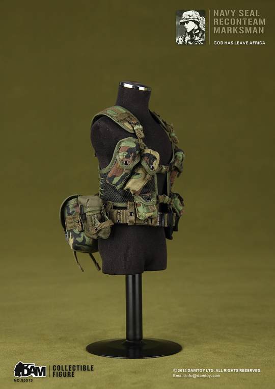 NAVY SEAL RECONTEAM - MARKSMAN Dam Toys - Machinegun