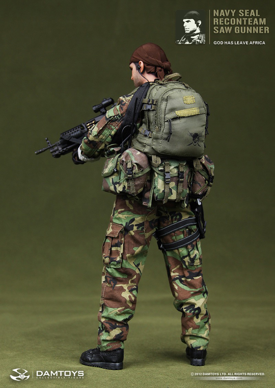 NAVY SEAL RECONTEAM SAW GUNNER Dam Toys - Machinegun