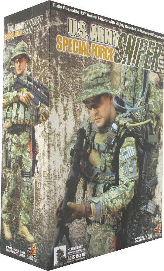 US Army Special Force Sniper (Special Edition) Hot Toys - Machinegun