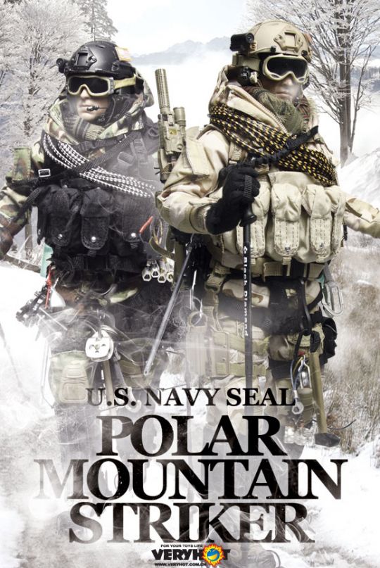 Navy Seal Polar Mountain Striker (Type A) Veryhot - Machinegun