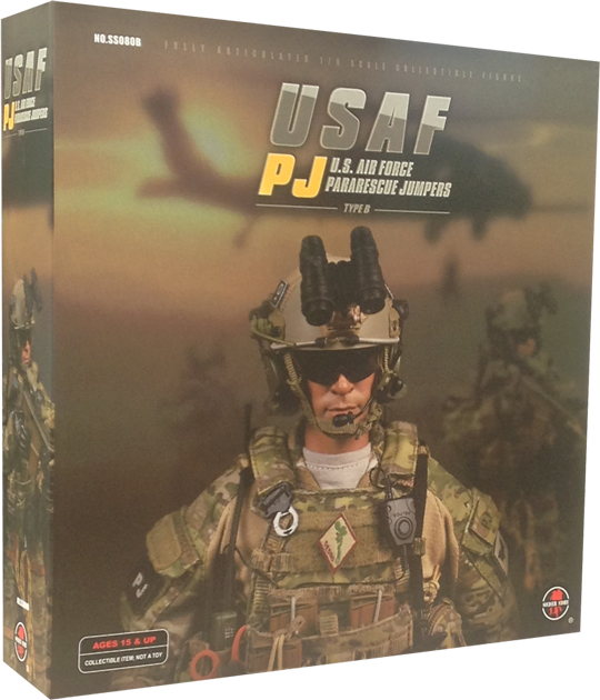USAF PJ US Air Force Pararescue Jumpers (Type B) Soldier Story