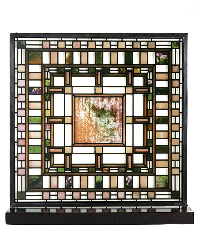 Frank Lloyd Wright D.D. Martin House Stained Glass | Maclin Studio