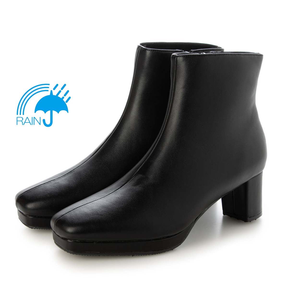 撥水加工】テーン tehen 太ヒール×厚底で歩きやすく、きれいめにも