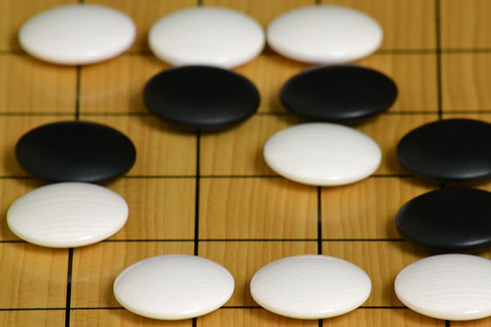 本蛤碁石 雪印25号 | 前川榧碁盤店