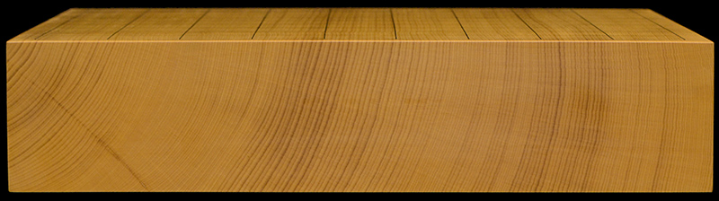 本榧卓上将棋盤 2寸4分（一枚板・天柾） sb20744 | 前川榧碁盤店