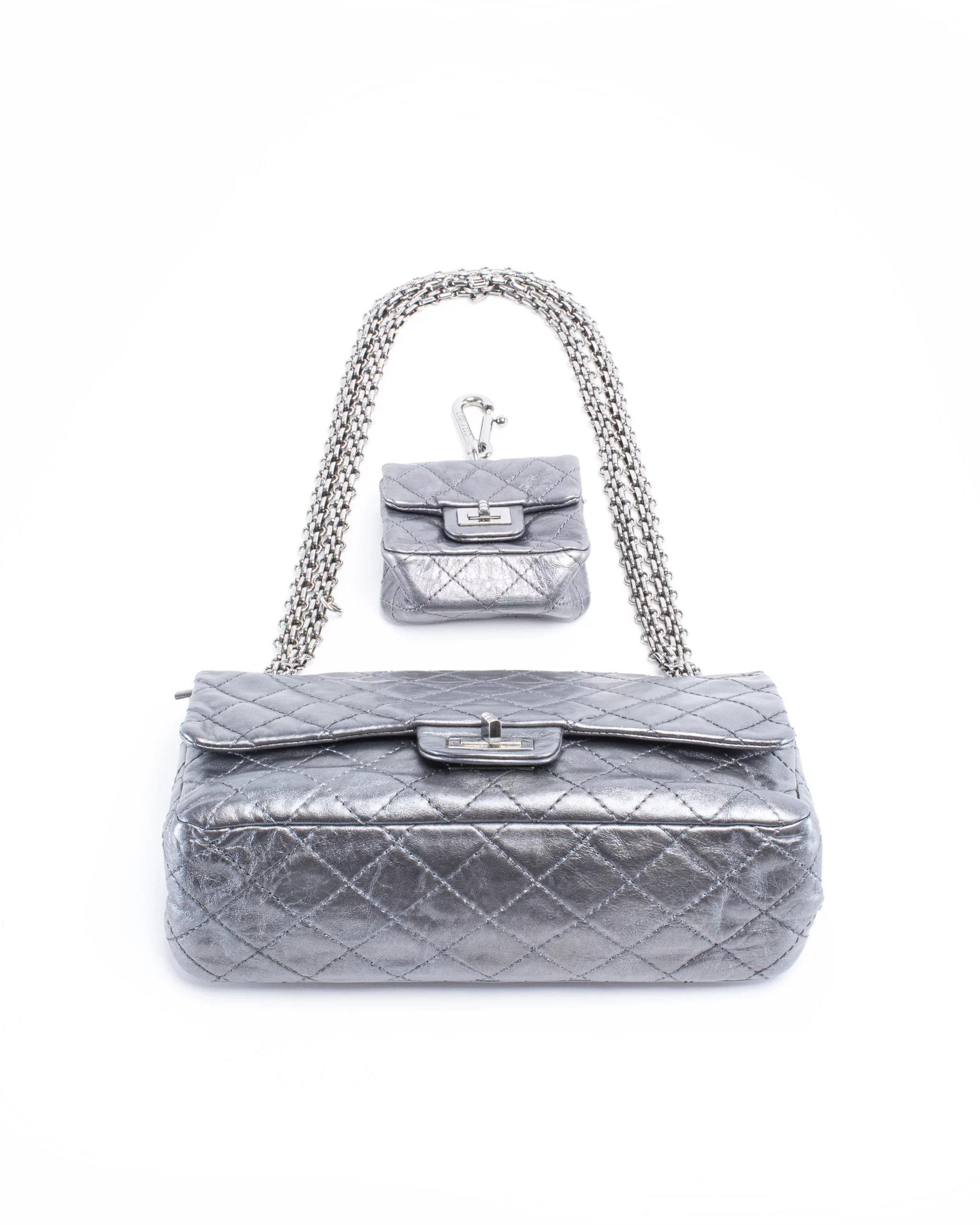 Chanel 2.55 Silver Bag – Maison De Luxe Prague