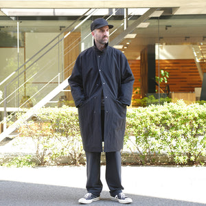 NYLON OX BAL COLLAR COAT – MANUAL ALPHABET ONLINE STORE