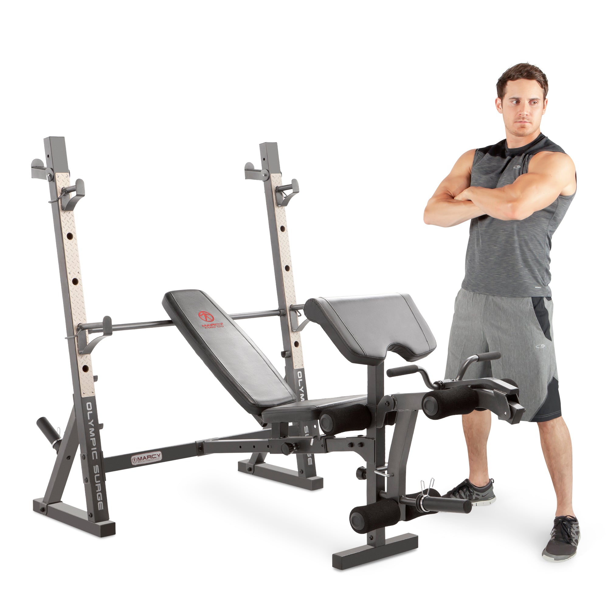 Marcy Diamond Elite Olympic Weight Bench | MD-857