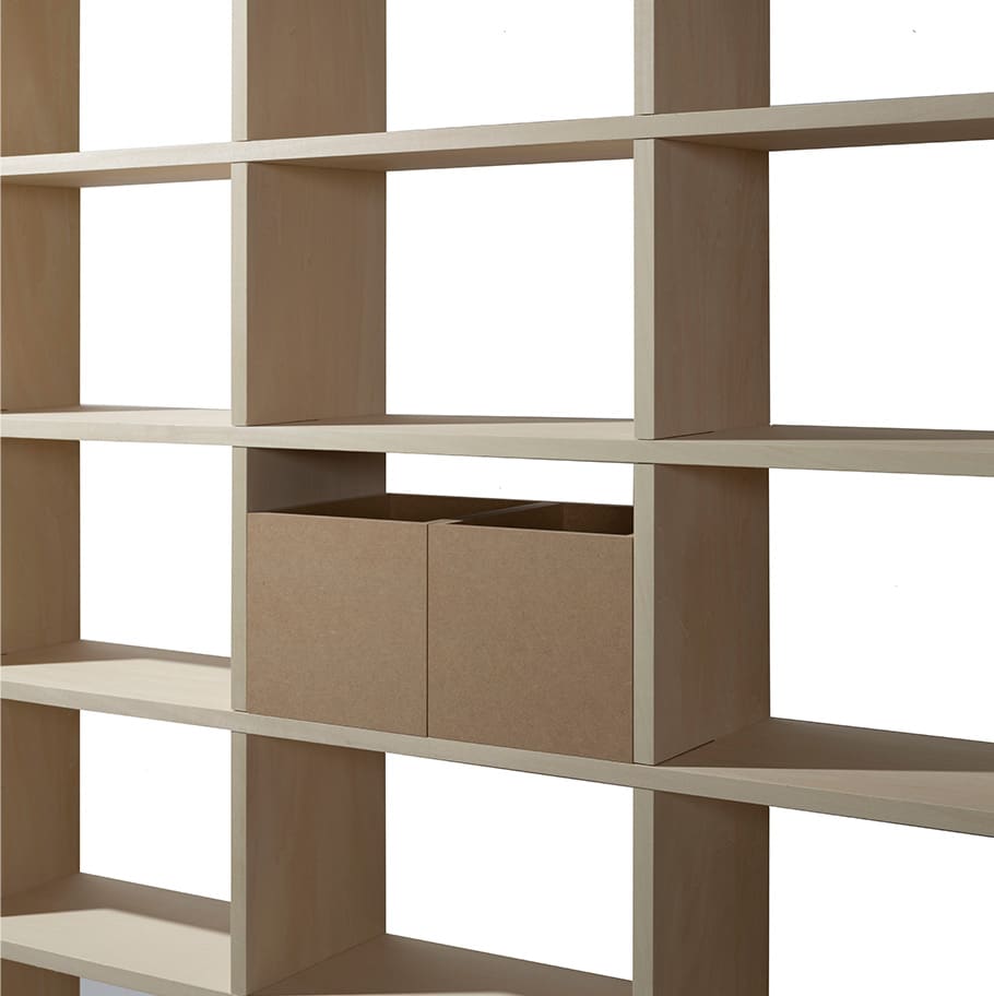 奥行180mm専用カセット | Shelf 壁一面の本棚 | margherita