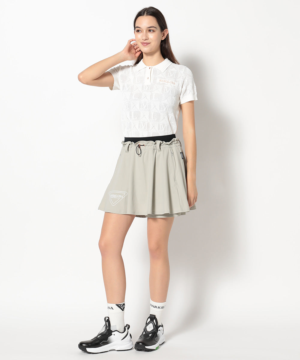 マーク&ロナ スカート ベージュ 38 ゴルフ スカート │ MARK & LONA