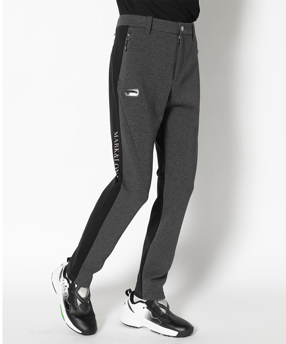 ◼️MARK&LONA◼️スカル柄ストレッチパンツ冬L黒 ◼️MARK&LONA