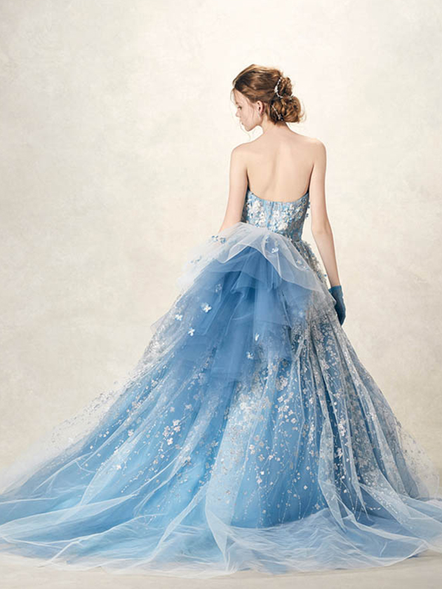 ANT0180 blue | ウエディングドレス『マリアローザ（MARIAROSA）』