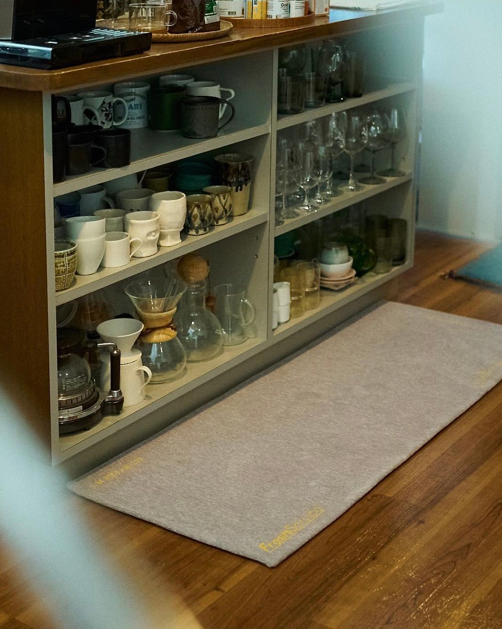 FreshService - フレッシュサービス フロアーラグFLOOR RUG(GRAY)☆6月