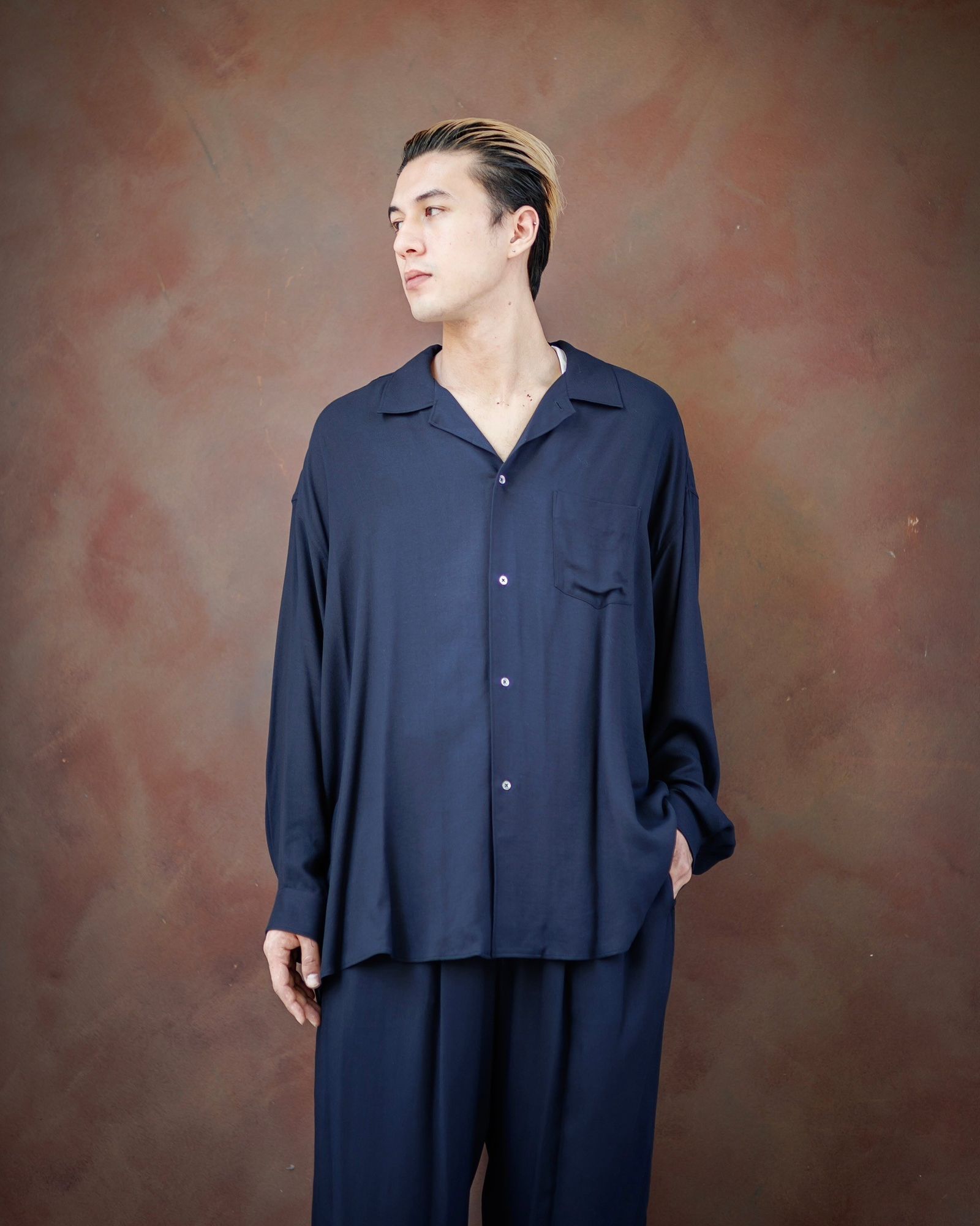 Graphpaper - グラフペーパー SIDOGRAS Twill Viscose Oversized