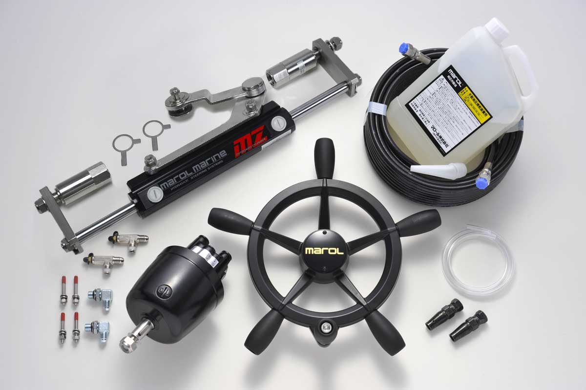 小型船用手動油圧操舵システム SAKIGAKE | マロール株式会社－We have