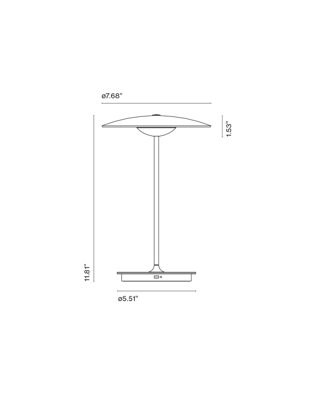 Buy LED-Ginger lamp an Indoor Portable light fixture - Marset USA