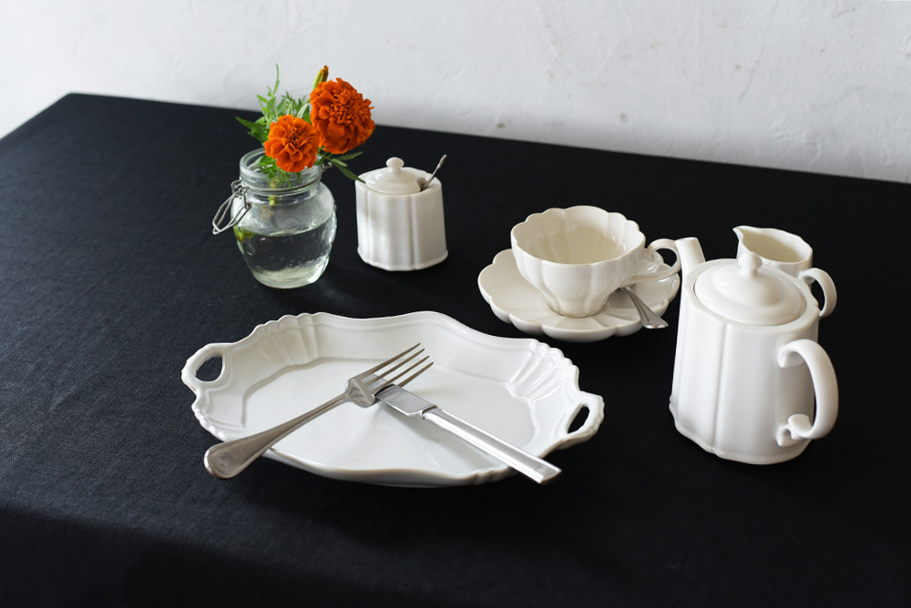 新品未使用 タナベヨシミさんの板皿とミニカップ2点セット 作家もの