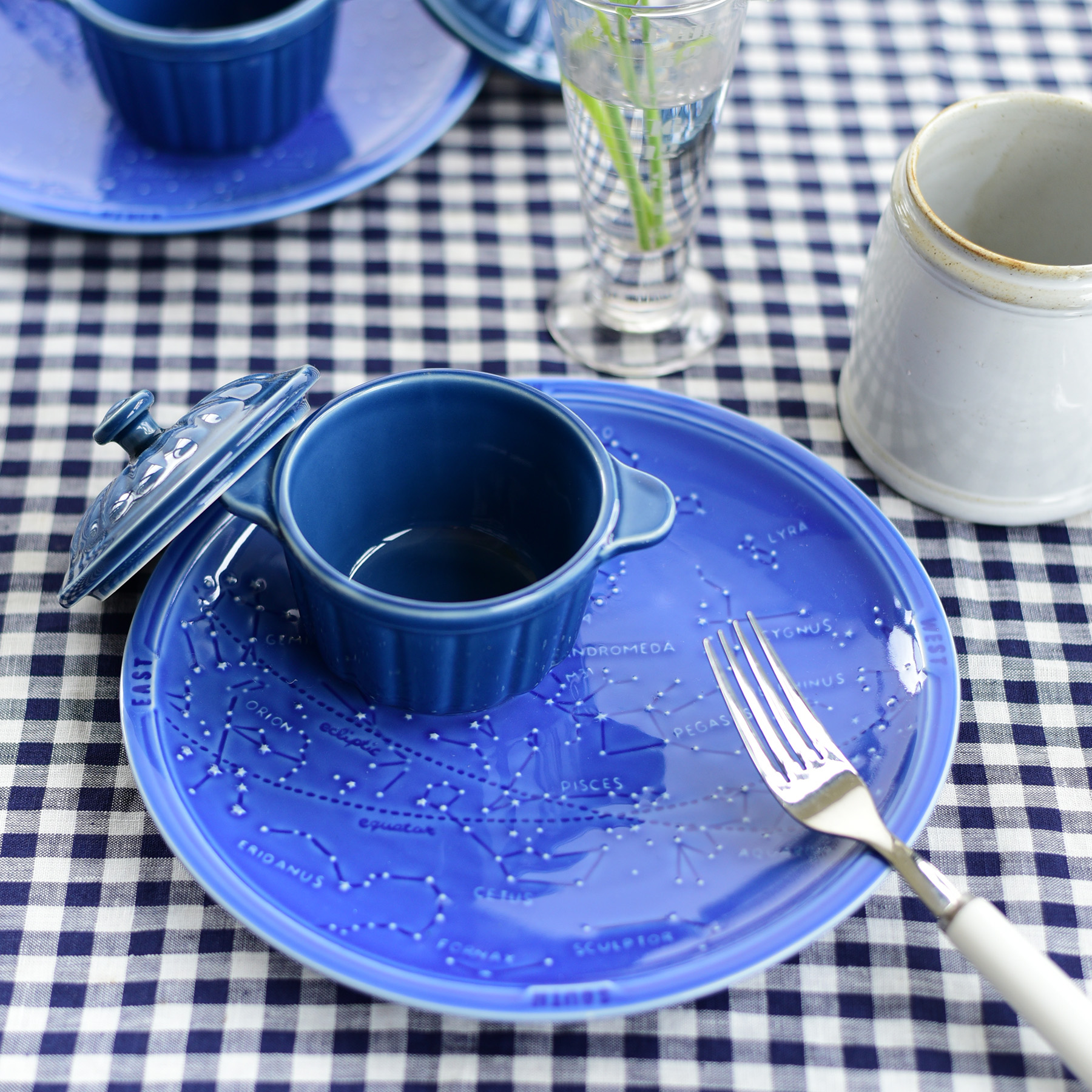 キッチンリネン :: テーブルクロス :: ギンガムチェック(ネイビー