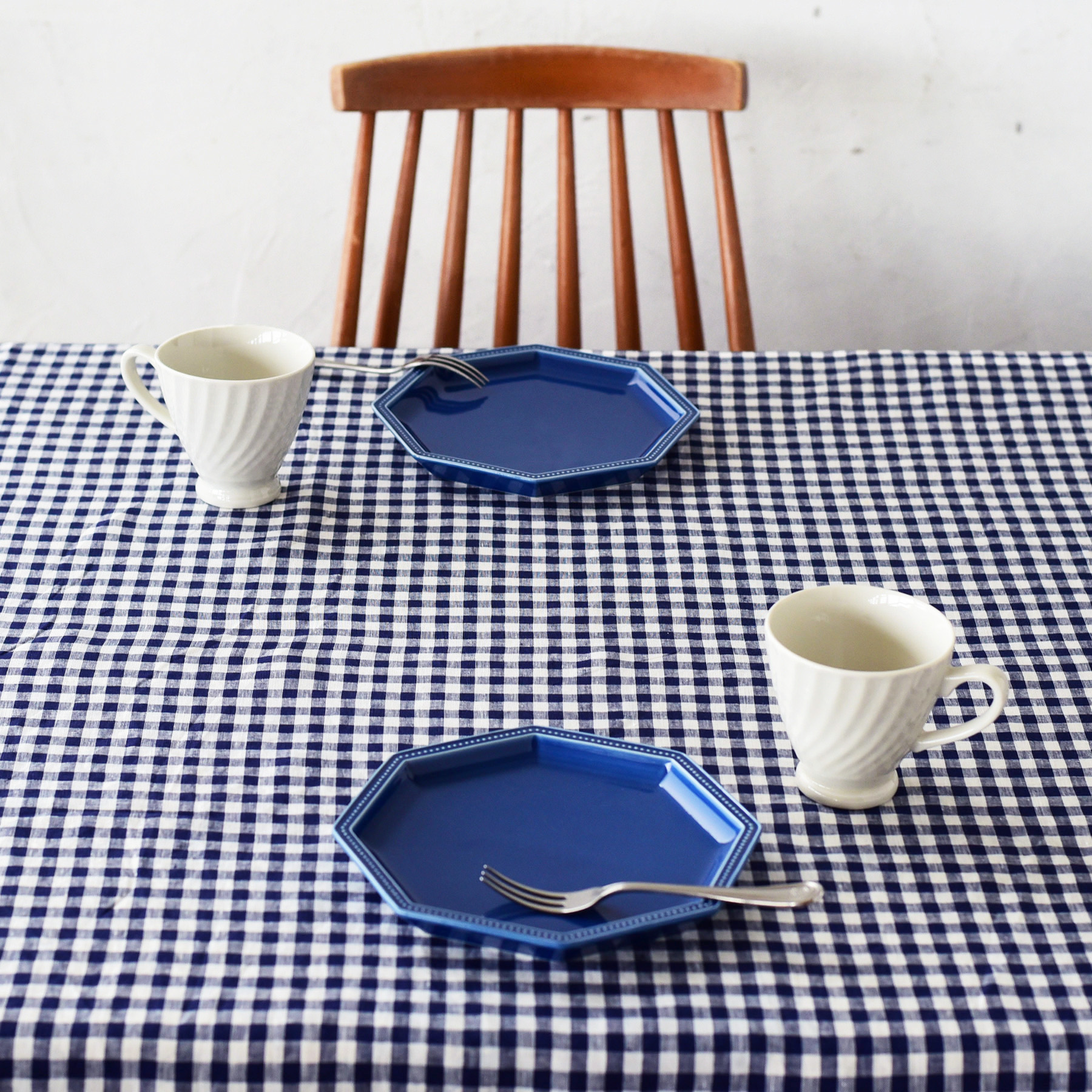 キッチンリネン :: テーブルクロス :: ギンガムチェック(ネイビー