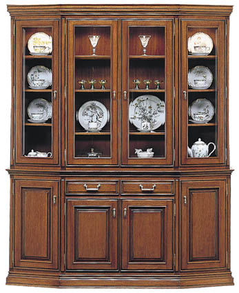 マルニ】地中海ロイヤル カップボード 飾り棚 リビングボード 食器棚