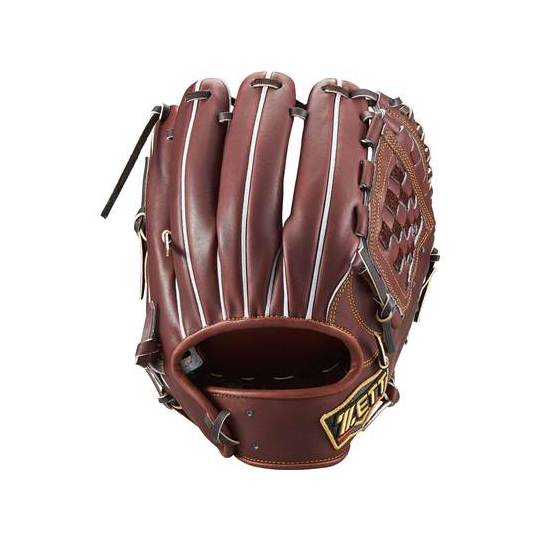 ZETT ブラウン 硬式グローブ レースアップ ZETT 硬式グローブ ブラウン
