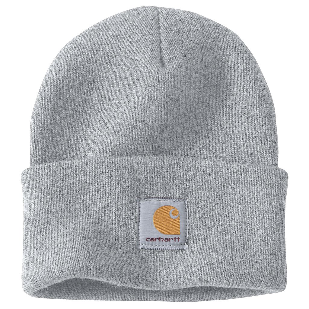 Carhartt Beanie Heather Gray Acrylic Watch Hat A18HGY