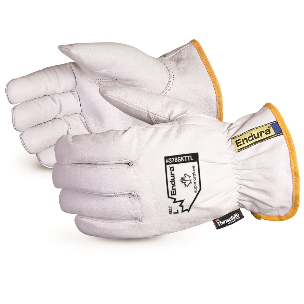 Superior Endura Goatskin Winter Driver Gloves 378GKTTL-2X