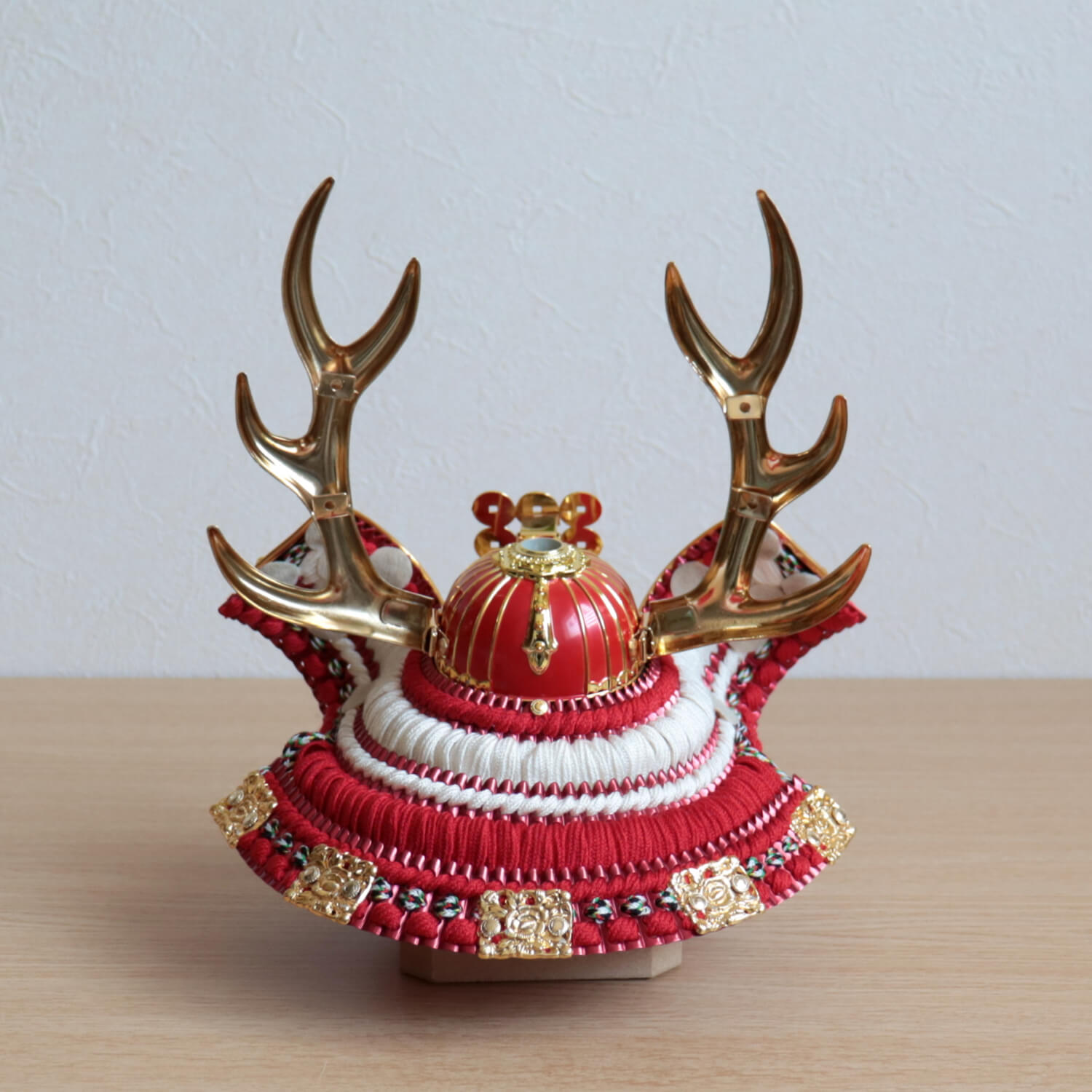 最新作 完全日本製真田 幸村 兜 レッド ゴールド ☆ 戦国武将 共