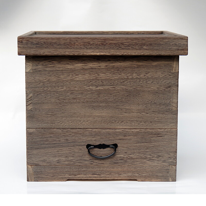 桐の箱火鉢（新品） - （暖（火鉢・道具）｜暖（火鉢・道具））：炭