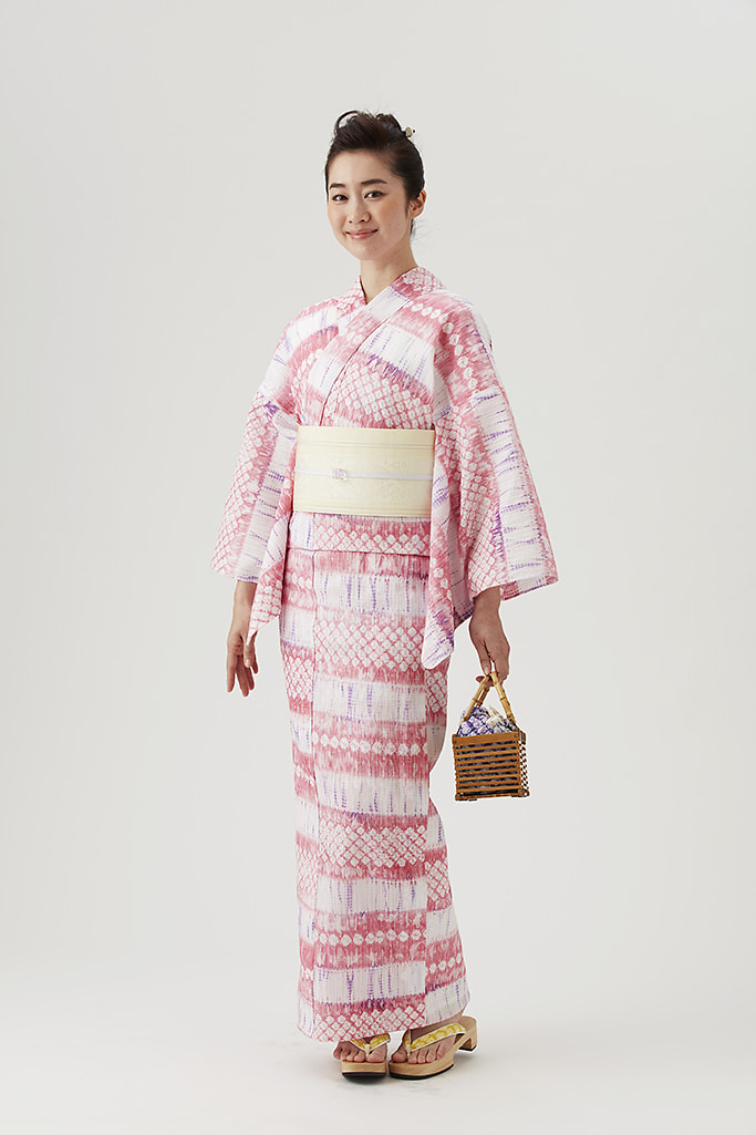 浴衣 華絞り ｜ 浴衣コレクション ぶるじょわずがーるず ｜ 東京ますいわ屋