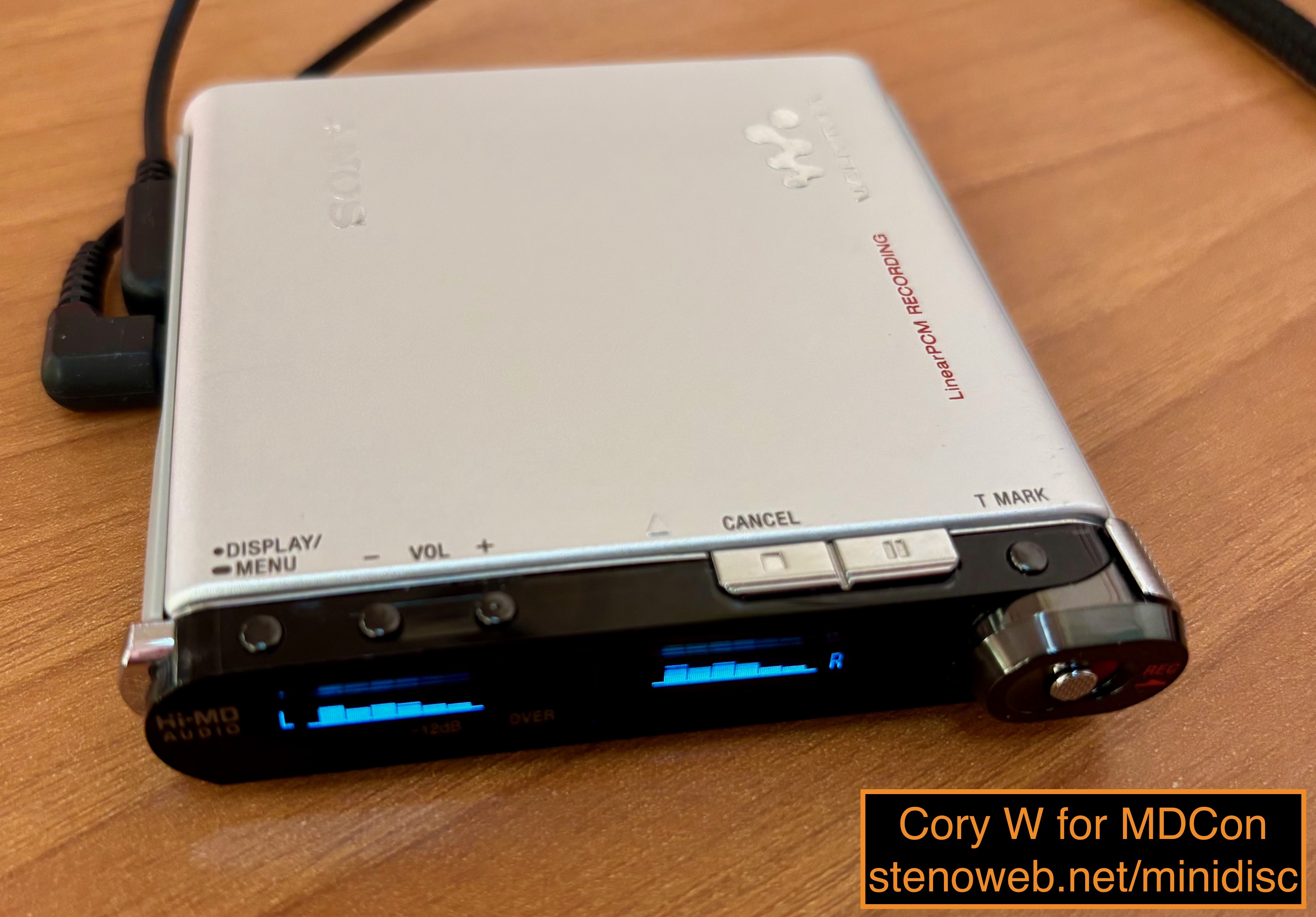 Review - Sony MiniDisc Recorder MZ-RH1 | MDCon
