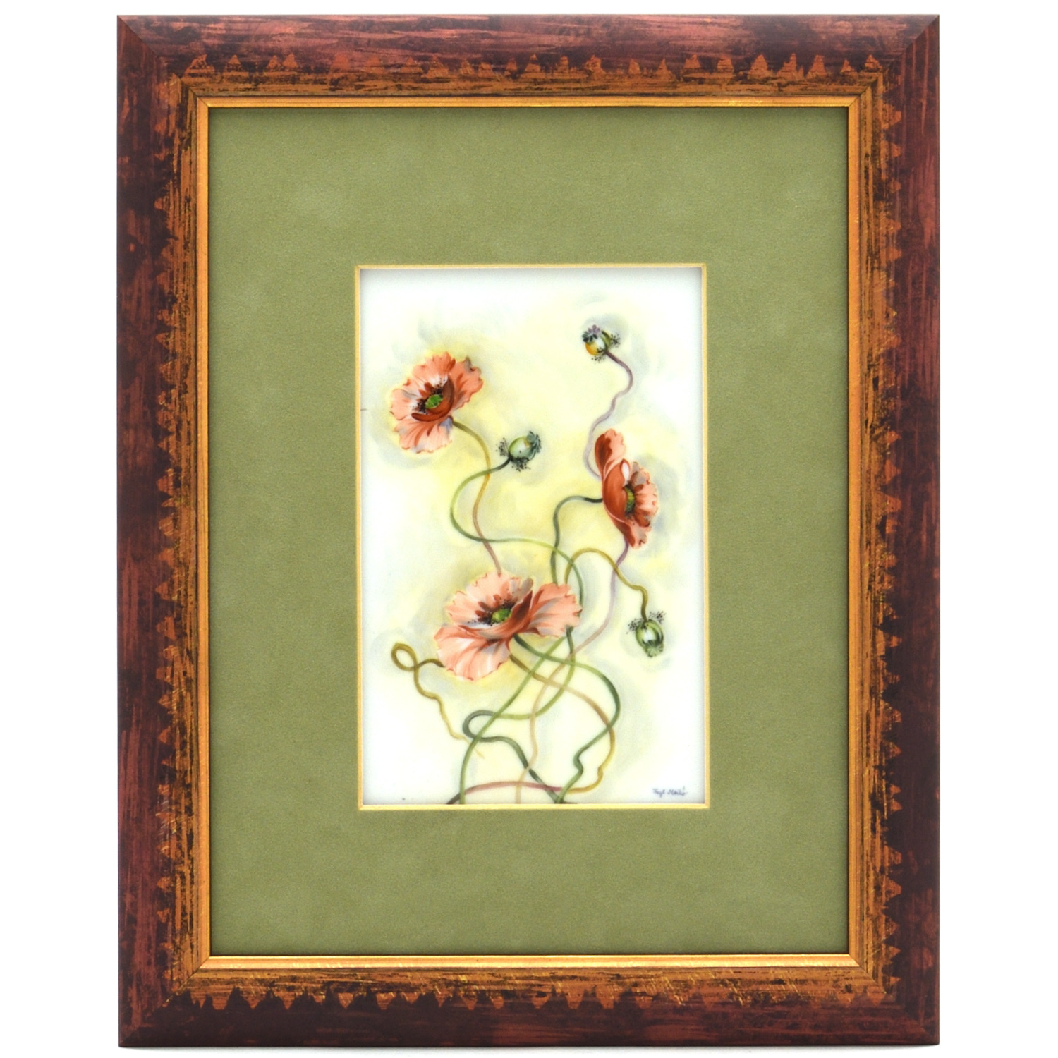 55%Off】ヘレンド(Herend) 陶板画(高さ:15cm,幅:10cm) スペシャル