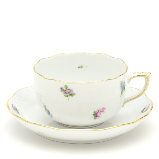 ヘレンド(Herend) ティーカップ(200cc)&ソーサー ミルフルール(00724