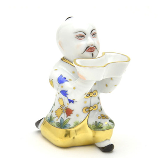 ヘレンド(Herend) 人形 置物 お給仕マンダリン(S) フォランド