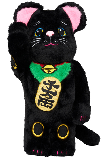 MEDICOM TOY - BE@RBRICK 招き猫 着ぐるみ 黒 400％