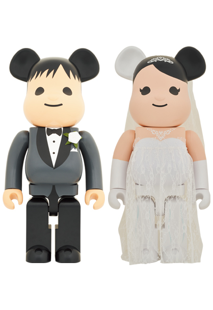 MEDICOM TOY - BE@RBRICK グリーティング 結婚 PLUS 1000％