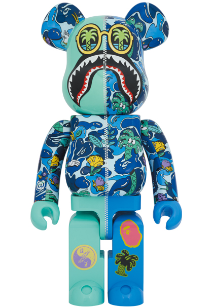 MEDICOM TOY - BE@RBRICK Steven Harrington X BAPE(R) SHARK 1000％