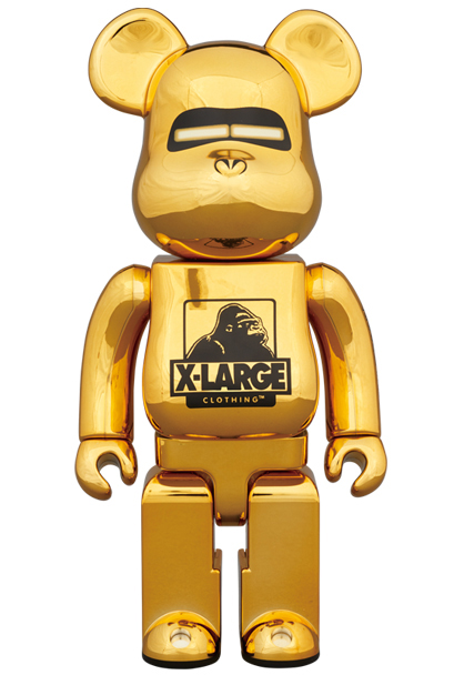 MEDICOM TOY - BE@RBRICK XLARGE(R) × HAJIME SORAYAMA 100％ & 400％ GOLD