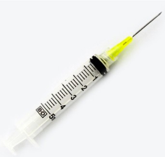 BD 1mL Syringe 20 Gauge 1 Inch PrecisionGlide Needle 309637- Box/100