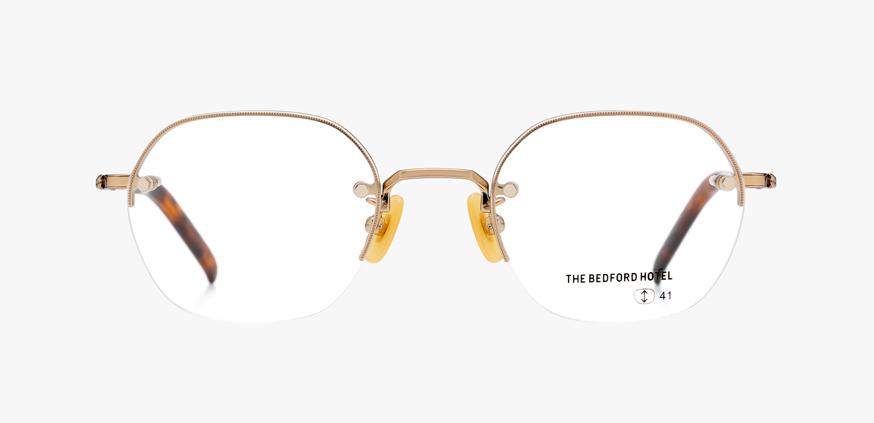 BFH-26(49 ﾌﾞﾗｳﾝｱﾝﾃｨｰｸｺﾞｰﾙﾄﾞ): メガネフレーム｜眼鏡市場【公式