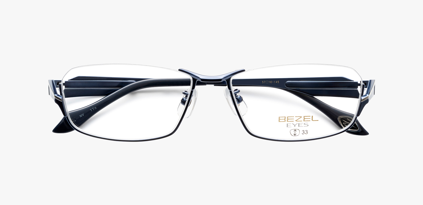 BEZEL EYES BZL-S103(57 ﾈｲﾋﾞｰ): メガネフレーム｜眼鏡市場【公式